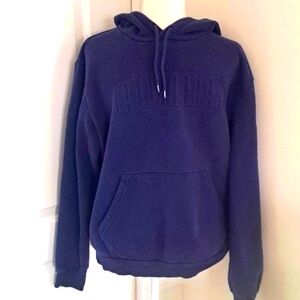 Puma Embossed Logo Navy Blue Hoodie Swester size Medium